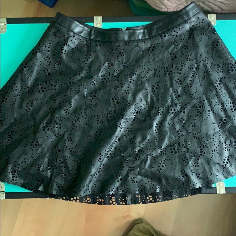Guess Pleather Mini Skirt